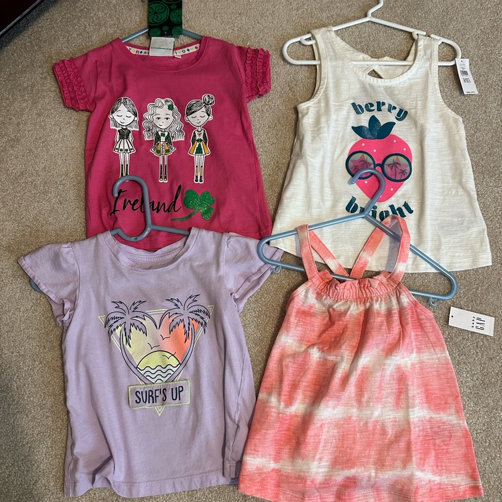 Girls new 3t shirts Gap